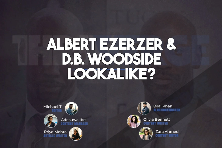 Albert Ezerzer and D.B. Woodside lookalike comparison - Rumors of celebrity resemblance explained