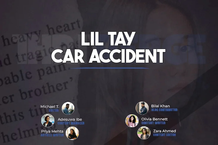 Lil Tay car accident controversy: Social media post on smartphone screen with shocked emoji reactions, highlighting the viral nature of celebrity news and misinformation online.