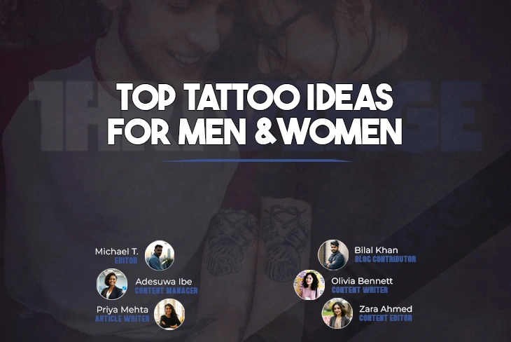 Creative tattoo ideas for men and women, featuring small, patriotic, and unique designs