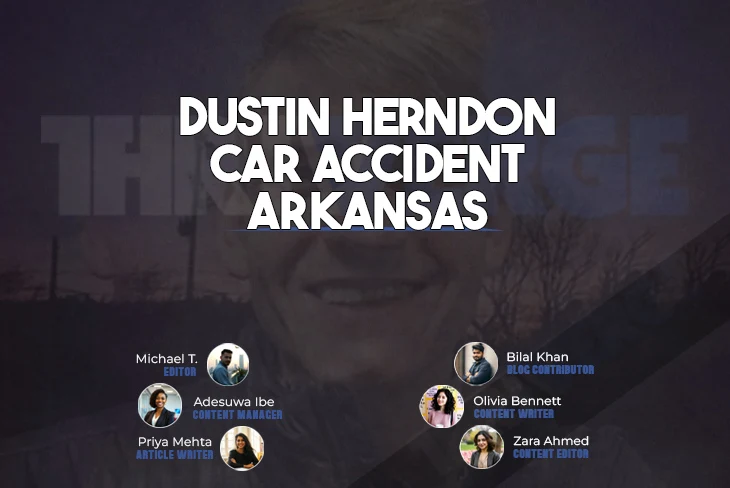 Dustin Herndon Car Accident Arkansas: Police and emergency responders at the scene of a fatal crash on an Arkansas highway