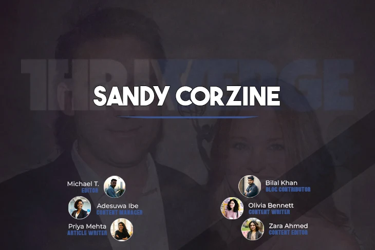 Sandy Corzine, American businessman, ex-husband of Sharon Case, and furniture company president