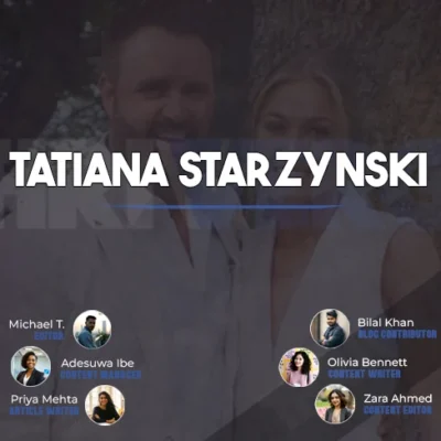 Randy Houser and Tatiana Starzynski, a couple known for their love story and shared life journey.