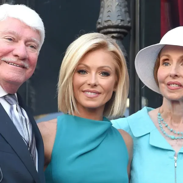 Esther Ripa with Kelly Ripa sharing a warm moment at family celebration