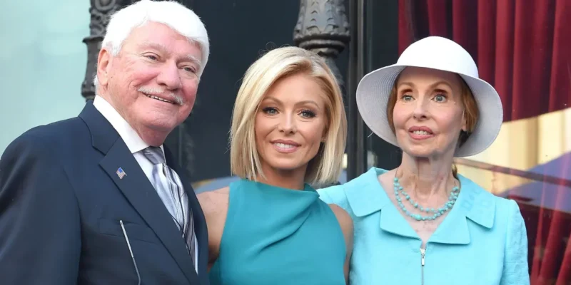 Esther Ripa with Kelly Ripa sharing a warm moment at family celebration