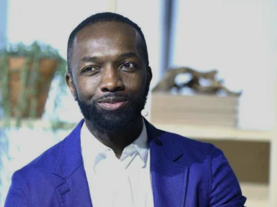 Jamie Hector Scar visible in profile shot of the Brooklyn-born actor known for The Wire and Bosch.