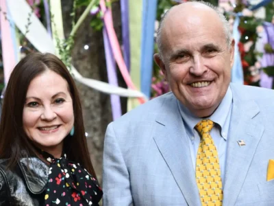 Judith Giuliani at a formal event, symbolizing her wealth, philanthropy, and public life in 2025.