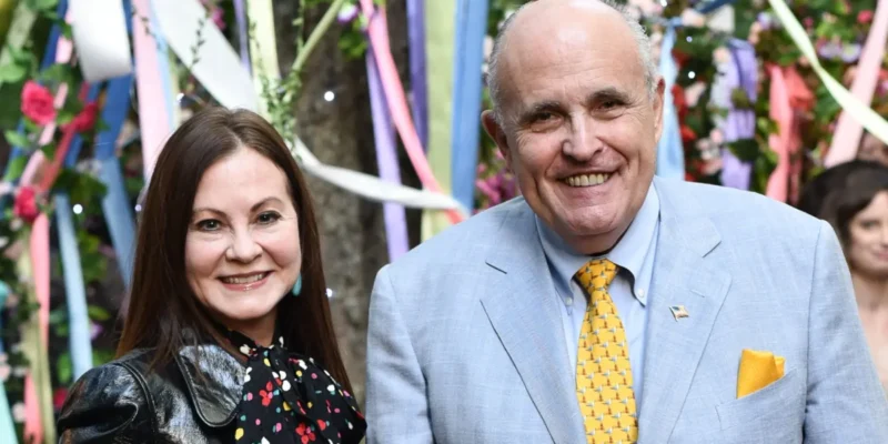 Judith Giuliani at a formal event, symbolizing her wealth, philanthropy, and public life in 2025.