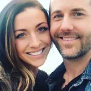 Matter Sara and husband Niall sharing a warm smile during a waterfront selfie, showcasing their private yet connected relationshipRetryClaude can make mistakes. Please double-check responses.