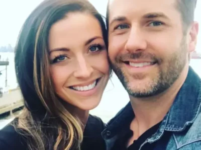 Matter Sara and husband Niall sharing a warm smile during a waterfront selfie, showcasing their private yet connected relationshipRetryClaude can make mistakes. Please double-check responses.
