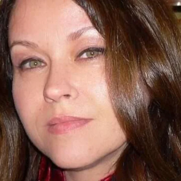 Pamela Hilburger, acclaimed jewelry designer and mother of Devon Aoki, pictured with her signature elegant style and creative flair.