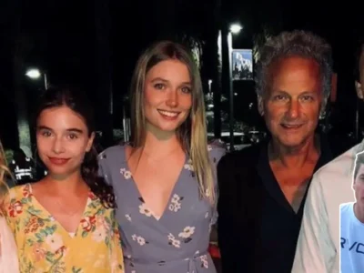 William Gregory Buckingham with family members including father Lindsey Buckingham at private family gathering showing rare public appearance