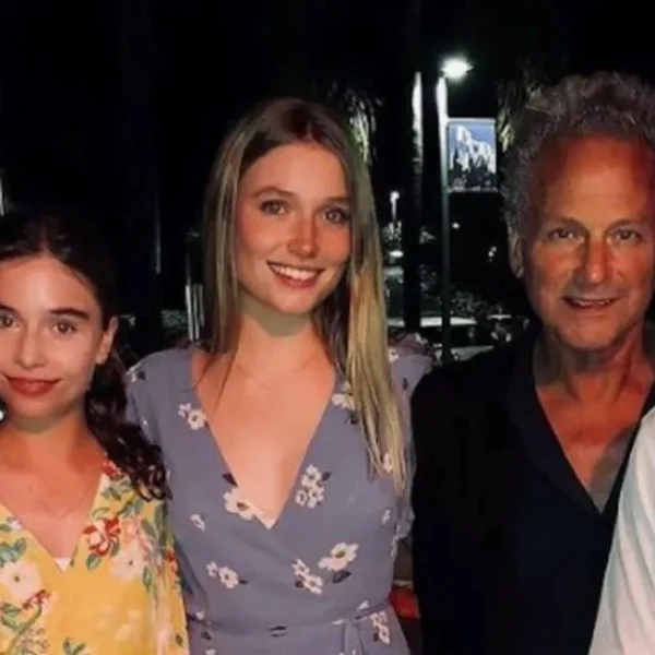 William Gregory Buckingham with family members including father Lindsey Buckingham at private family gathering showing rare public appearance
