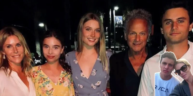 William Gregory Buckingham with family members including father Lindsey Buckingham at private family gathering showing rare public appearance