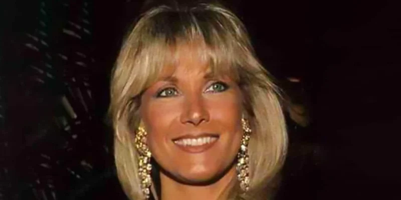 Alexis Maas smiling at a formal event, showcasing her elegant style and grace, reflecting her intriguing life story.