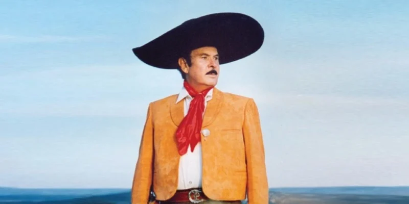 Antonio Aguilar in iconic charro outfit showcasing the legendary Mexican singer's traditional style that made him El Charro de México