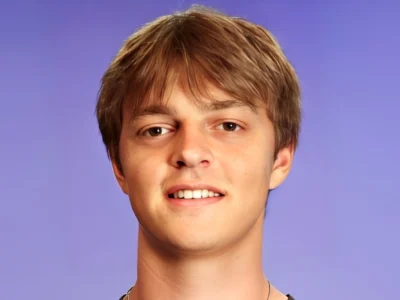 Finn William Leeves Coben college tennis player and son of Jane Leeves from Frasier TV show
