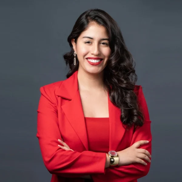Sharon Acosta, pet insurance expert, smiling confidently in a red blazer while offering trusted guidance for pet ownersRetryClaude can make mistakes. Please double-check responses.