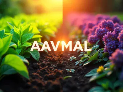 Aavmaal featured image displaying sustainable farming, community building & digital platforms in contemporary design.