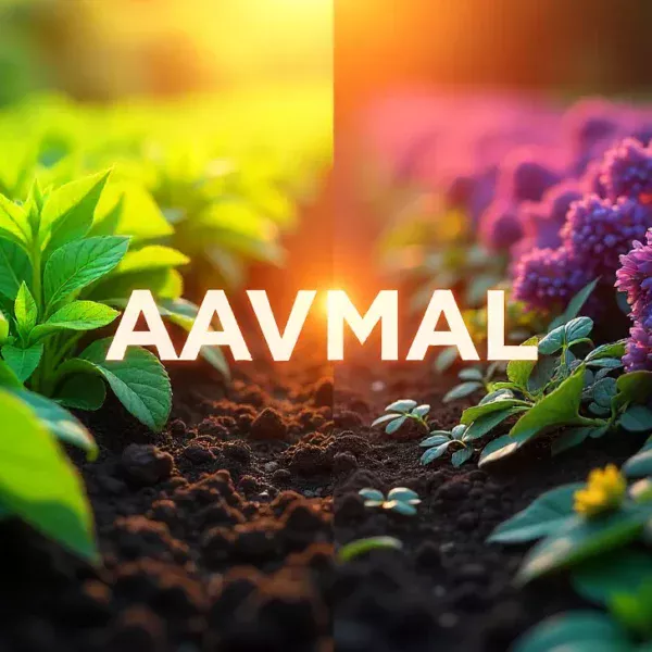 Aavmaal featured image displaying sustainable farming, community building & digital platforms in contemporary design.