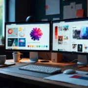 Carmenton.xyz creative digital studio workspace showcasing modern branding design tools and responsive web solutions