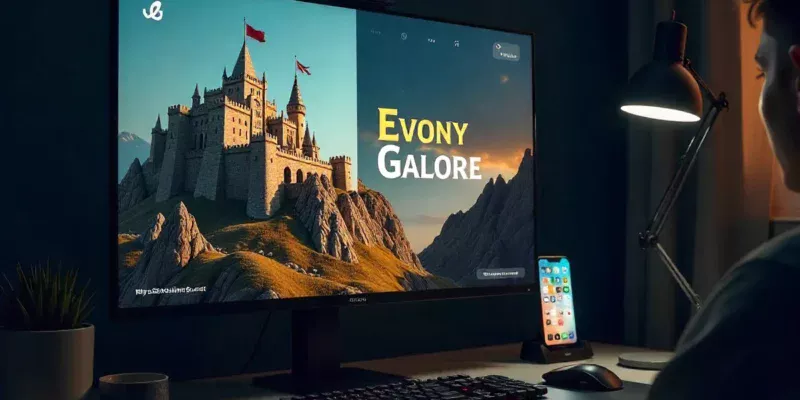 EvonyGalore ultimate strategy gaming guide 2025 featuring Evony gameplay on modern smartphones and AI tools