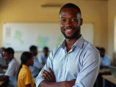 Mariano Iduba social entrepreneur Kenya Green Net Solutions solar powered learning hubs students education technology