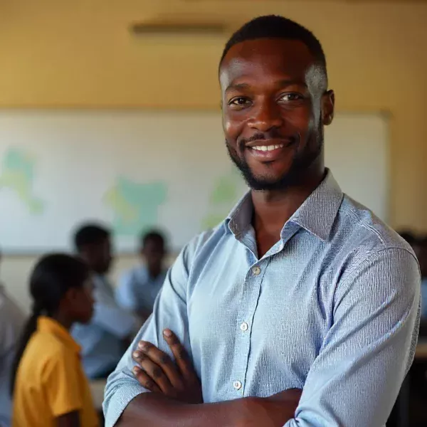 Mariano Iduba social entrepreneur Kenya Green Net Solutions solar powered learning hubs students education technology